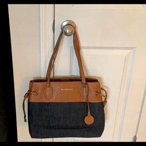 Denim Michael Kors tote
